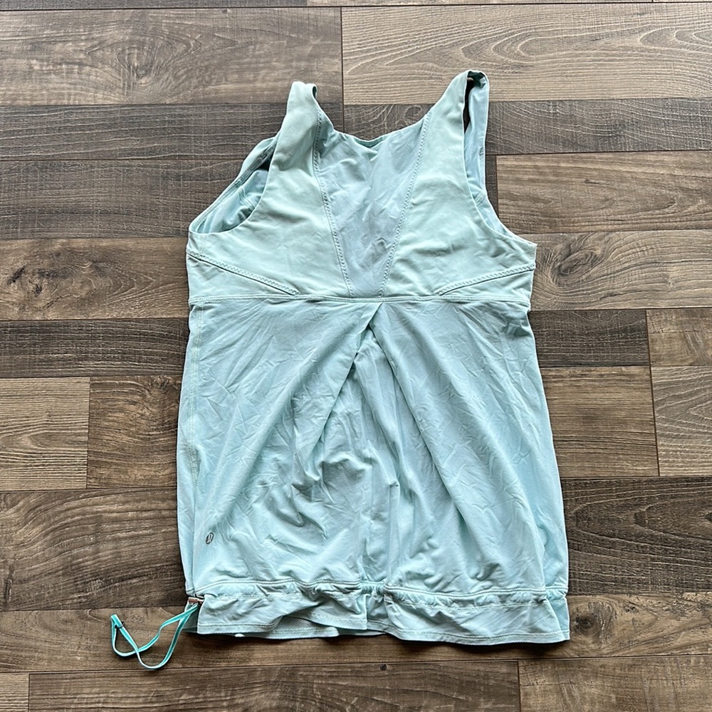 Lululemon Tank With Drawstring- Size 10 - image 2